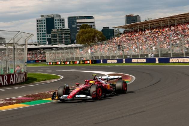 44 Lewis Hamilton (GBR, Scuderia Ferrari HP), F1 Grand Prix of Australia at Albert Park Grand Prix Circuit on March 15, 2025 in Melbourne, Australia. (Photo by HOCH ZWEI) Melbourne Australia