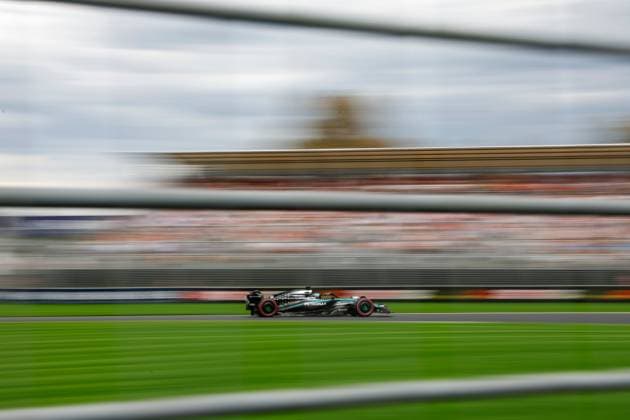 63 George Russell (GBR, Mercedes-AMG Petronas F1 Team), F1 Grand Prix of Australia at Albert Park Grand Prix Circuit on March 15, 2025 in Melbourne, Australia. (Photo by HOCH ZWEI) Melbourne Australia