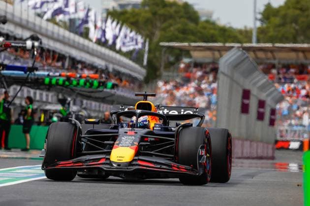 1 Max Verstappen (NLD, Oracle Red Bull Racing), F1 Grand Prix of Australia at Albert Park Grand Prix Circuit on March 15, 2025 in Melbourne, Australia. (Photo by HOCH ZWEI) Melbourne Australia
