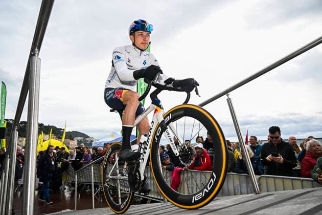 Paris - Nice 2025 - stage 7 AURON, FRANCE - MARCH 15 : Lipowitz Florian (GER) of Red Bull - Bora - Hansgrohe before the start of the race during stage 7 of the 83th edition of the Paris - Nice cycling race, a stage of 109,3km with start in Nice and finish at Auron on March 15, 2025 in Auron, France, 15 03 2025 ( Motordriver Kenny Verfaillie - Auron France  Copyright: xNicoxVereeckenx