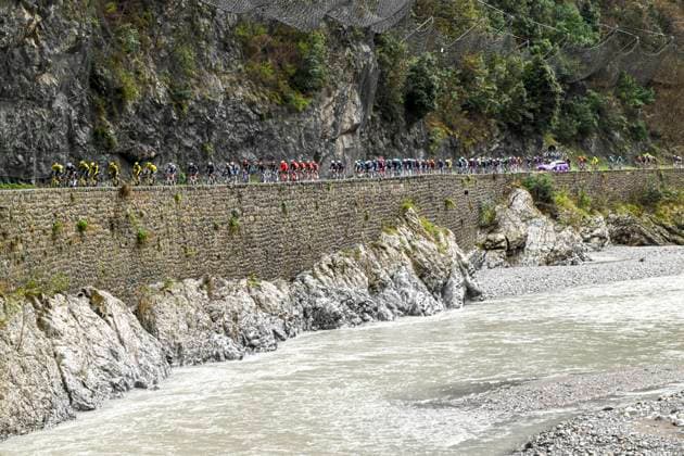Paris - Nice 2025 - stage 7 AURON, FRANCE - MARCH 15 : Illustration picture during stage 7 of the 83th edition of the Paris - Nice cycling race, a stage of 109,3km with start in Nice and finish at Auron on March 15, 2025 in Auron, France, 15 03 2025 ( Motordriver Kenny Verfaillie - Auron France  Copyright: xNicoxVereeckenx