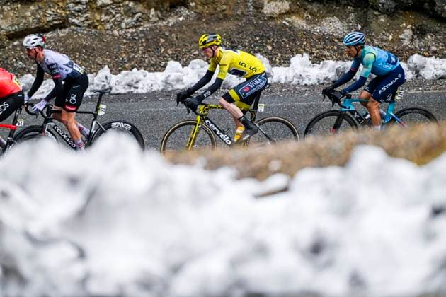 Paris - Nice 2025 - stage 7 AURON, FRANCE - MARCH 15 : Jorgenson Matteo (USA) of Team Visma Lease A Bike in action during stage 7 of the 83th edition of the Paris - Nice cycling race, a stage of 109,3km with start in Nice and finish at Auron on March 15, 2025 in Auron, France, 15 03 2025 ( Motordriver Kenny Verfaillie - Auron France  Copyright: xNicoxVereeckenx