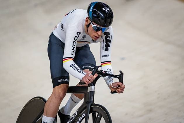 KEßLER Bruno: UCI Track cycling, Rad, Radsport, Bahnrad, Bahn Nations Cup Konya 2025 KEßLER Bruno ( GER ) Germany Querformat - quer - horizontal - Landscape - Event Veranstaltung: UCI Track Cycling Nations Cup 2025 - Category Kategorie: Cycling - Track Cycling Nations Cup - Elite Men - Location Ort: Asia - Turkey - Konya - Velodrom Konya - Discipline: Omnium - Distance: ... m - Date Datum: 15.03.2025 Saturday Day 2 -