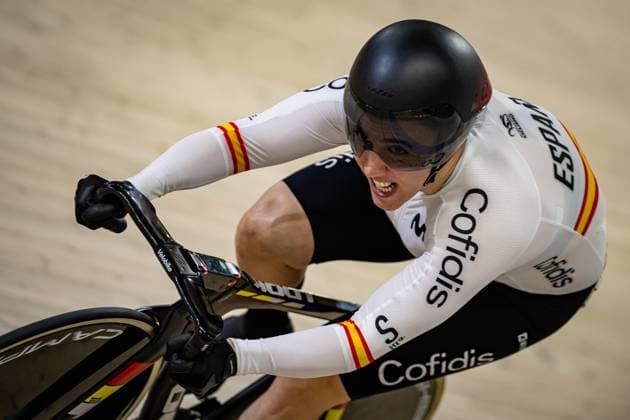 CASAS ROIGE Helena: UCI Track cycling, Rad, Radsport, Bahnrad, Bahn Nations Cup Konya 2025 CASAS ROIGE Helena ( ESP ) Spain Querformat - quer - horizontal - Landscape - Event Veranstaltung: UCI Track Cycling Nations Cup 2025 - Category Kategorie: Cycling - Track Cycling Nations Cup - Elite Women - Location Ort: Asia - Turkey - Konya - Velodrom Konya - Discipline: Sprint - Distance: 200 m - Date Datum: 15.03.2025 Saturday Day 2 -