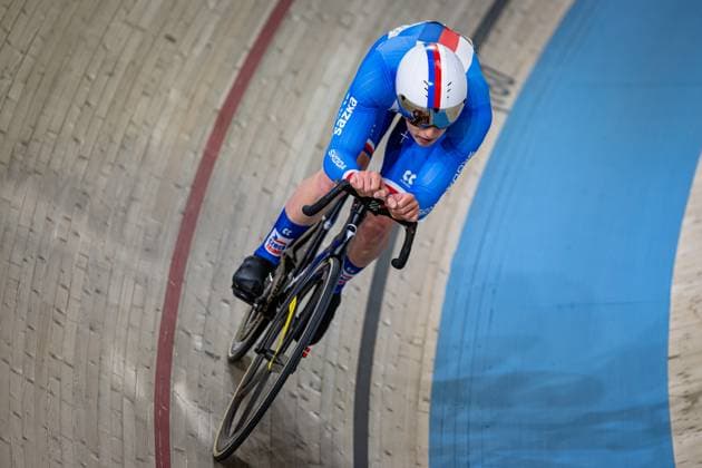 KRENEK Adam: UCI Track cycling, Rad, Radsport, Bahnrad, Bahn Nations Cup Konya 2025 KRENEK Adam ( CZE ) Czech Republic Querformat - quer - horizontal - Landscape - Event Veranstaltung: UCI Track Cycling Nations Cup 2025 - Category Kategorie: Cycling - Track Cycling Nations Cup - Elite Men - Location Ort: Asia - Turkey - Konya - Velodrom Konya - Discipline: Omnium - Distance: ... m - Date Datum: 15.03.2025 Saturday Day 2 -