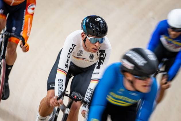 KEßLER Bruno: UCI Track cycling, Rad, Radsport, Bahnrad, Bahn Nations Cup Konya 2025 KEßLER Bruno ( GER ) Germany Querformat - quer - horizontal - Landscape - Event Veranstaltung: UCI Track Cycling Nations Cup 2025 - Category Kategorie: Cycling - Track Cycling Nations Cup - Elite Men - Location Ort: Asia - Turkey - Konya - Velodrom Konya - Discipline: Omnium - Distance: ... m - Date Datum: 15.03.2025 Saturday Day 2 -