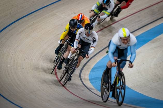 MARASAS Mateo Nicolas, BARBER Daniel, DODYK Ryan, DÖRNBACH Maximilian, NAKANO Shinji , KOOL Daan, DANYLCHUK Bohdan: UCI Track cycling, Rad, Radsport, Bahnrad, Bahn Nations Cup Konya 2025 MARASAS Mateo Nicolas ( ARG ) - Argentina - BARBER Daniel ( AUS ) - Australia - DODYK Ryan ( CAN ) - Canada - DÖRNBACH Maximilian ( GER ) - Germany - NAKANO Shinji ( JPN ) - Japan - KOOL Daan ( NED ) - Netherlands - DANYLCHUK Bohdan ( UKR ) Ukraine Querformat - quer - horizontal - Landscape - Event Veranstaltung: UCI Track Cycling Nations Cup 2025 - Category Kategorie: Cycling - Track Cycling Nations Cup - Elite Men - Location Ort: Asia - Turkey - Konya - Velodrom Konya - Discipline: Keirin - Distance: ... m - Date Datum: 15.03.2025 Saturday Day 2 -