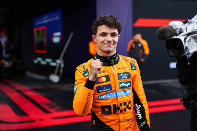 F1 - AUSTRALIAN GRAND PRIX 2025 NORRIS Lando (gbr), McLaren F1 Team MCL39, portrait during the Formula 1 Louis Vuitton Australian Grand Prix 2025, 1st round of the 2025 FIA Formula One World Championship, WM, Weltmeisterschaft from March 14 to 16, 2025 on the Albert Park Grand Prix Circuit, in Melbourne, Australia - MelbourneAustralia  Copyright: xANTONINxVINCENTx