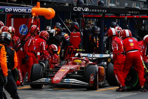 44 Lewis Hamilton (GBR, Scuderia Ferrari HP), F1 Grand Prix of Australia at Albert Park Grand Prix Circuit on March 16, 2025 in Melbourne, Australia. (Photo by HOCH ZWEI) Melbourne Australia