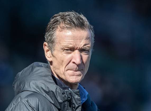 Fussball, Herren, Saison 2024 2025, 2. Bundesliga (26. Spieltag), Eintracht Braunschweig - Hertha BSC, Geschäftsführer Thomas E. Herrich (Hertha BSC), 16.03. 2025,