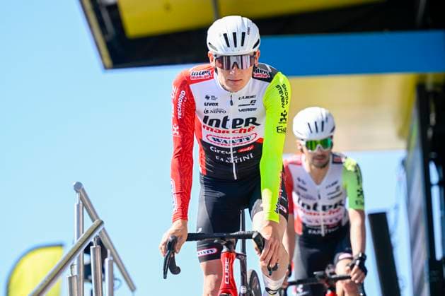 Paris - Nice 2025 - stage 8 NICE, FRANCE - MARCH 16 : Zimmermann Georg (GER) of Intermarche - Wanty before the start of the race during stage 8 and final stage of the 83th edition of the Paris - Nice cycling race, a stage of 119,9km with start and finish in Nice on March 16, 2025 in Nice, France, 16 03 2025 ( Motordriver Kenny Verfaillie - Nice France  Copyright: xNicoxVereeckenx