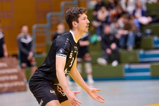 Portrait, Freisteller Samuel Elgert (TV Rottenburg, 09) GER, TuS Kriftel gegen TV Rottenburg,Volleyball, 2. Bundesliga, 19. Spieltag, Spielzeit 2024 2025, 15.03.25. GER, TuS Kriftel gegen TV Rottenburg,Volleyball, 2. Bundesliga, 19. Spieltag, Spielzeit 2024 2025, 15.03.25. Kriftel Copyright: xEibner-Pressefoto GeraldxOelze-dexStoppanyx EP-ODS