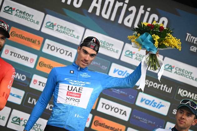 16-03-2025 Tirreno - Adriatico; Tappa 07 Porto Potenza Picena - San Benedetto Del Tronto; 2025, Uae Team Emirates - Xrg; Ayuso Pesquera, Juan; San Benedetto Del Tronto; 