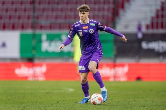 SOCCER - BL, A.Klagenfurt vs Altach KLAGENFURT,AUSTRIA,16.MAR.25 - SOCCER - ADMIRAL Bundesliga, SK Austria Klagenfurt vs SCR Altach. Image shows Jannik Robatsch (A.Klagenfurt).  GEPAxpictures xMatthiasxTrinkl