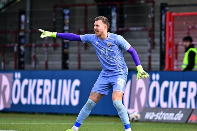 15-03-2025 pmk NK106483 Fussball Herren 3.Liga Saison 2024 2025 Sportclub-Arena Verl SC Verl - FC Ingolstadt 04 Pelle BOEVINK (26) -Torwart- Ingolstadt