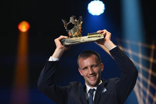 Sport Themen der Woche KW12 Tomas Soucek was named Footballer of the Year 2024 on announcement of the 60th annual Footballer of the Year poll, Prague, March 17, 2025. (CTKxPhoto MichalxKamaryt) CTKPhotoP2025031708084  CTKPhotoP2025031708084