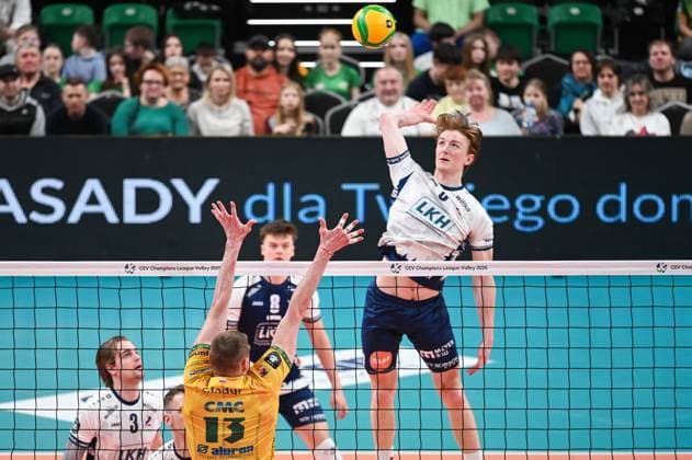 Sport Themen der Woche KW12 Sport Bilder des Tages RECORD DATE NOT STATED SOSNOWIEC 18.03.2025 SIATKOWKA LIGA MISTRZOW W PILCE SIATKOWEJ MEZCZYZN CEV CHAMPIONS LEAUGE VOLLEY MEN 2025 ALURON CMC WARTA ZAWIERCIE - SVG LUENEBURG JURIJ GALDYR FOT.WIKTOR FARYNA 400MM.PL NEWSPIX.PL --- newspix.pl 