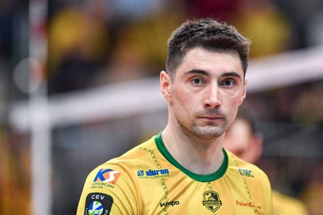 2025.03.18 Sosnowiec Siatkowka Mezczyzn CEV Liga Mistrzow Sezon 2024 2025 Warta Zawiercie - SVG Luneburg N z Karol Butryn Foto Marcin Bulanda PressFocus 2025.03.18 Sosnowiec Volleyball Men CEV Champions League Season 2024 2025 Warta Zawiercie - SVG Luneburg Karol Butryn Credit: Marcin Bulanda PressFocus NEWSPIX.PL --- newspix.pl 