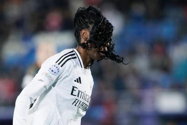 UEFA Women s Champions League - Real Madrid vs Arsenal MADRID, SPAIN -March 18: Naomie Feller of Real Madrid during the UEFA Women s Champions League Quarter Finals First Leg match between Real Madrid and Arsenal at Alfredo Di Stefano stadium in Madrid. (Photo by Guillermo Martinez) Madrid Alfredo Di Stefano Stadium Spain Copyright: xGuillermoxMartinezx