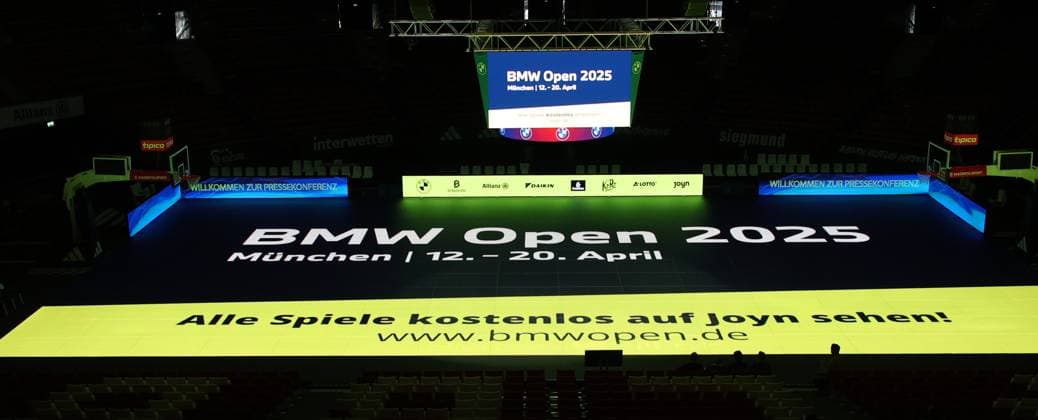 18.03.2025, ATP, Tennis Herren BMW Open Praesentation, Tennis, im Bild: Praesentation BMW Open 2025 ATP 500 Turnier