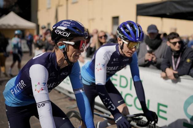 Bennett George Of Israel - Premier Tech during the men s elite race of the Milano-Torino one day cycling race (174km) from Rho to Torino (Superga) - North West Italy- Wednesday, March 19, 2025. - cycling .  Copyright: xMarcoxAlpozzi LaPressex