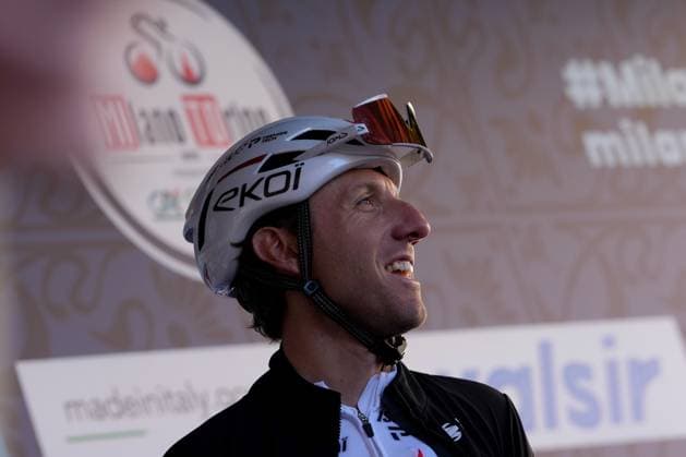 Woods Michael Russell Of Israel - Premier Tech during the men s elite race of the Milano-Torino one day cycling race (174km) from Rho to Torino (Superga) - North West Italy- Wednesday, March 19, 2025. - cycling .  Copyright: xGianxMattiaxD Alberto LaPressex