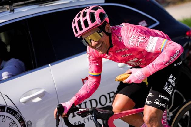 Carapaz Richard Of Ef Education - Easypost during the men s elite race of the Milano-Torino one day cycling race (174km) from Rho to Torino (Superga) - North West Italy- Wednesday, March 19, 2025. - cycling .  Copyright: xMarcoxAlpozzi LaPressex