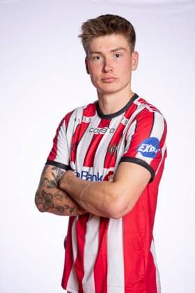 Eliteserien i fotball 2025 Player portraits Tromso Tromso 20250319 Portrait of Tromso player Frederik Christensen Photo Heiko Junge NTB Tromso Norge EDITORIAL USE ONLY RESTRICTED USE FOR BETTING COMPANIES  Copyright: xHeikoxJungex