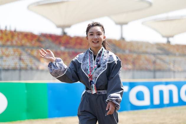 F1 Grand Prix Of China - Previews Shi Wei, also known as TIEDOU, walks around the track during a preview ahead of the F1 Grand Prix of China at Shanghai International Circuit in Shanghai, China, on March 20, 2025. Shanghai Shanghai China  Copyright: xPaddockerx originalFilename:paddocker-f1grandp250320_npC6o.jpg