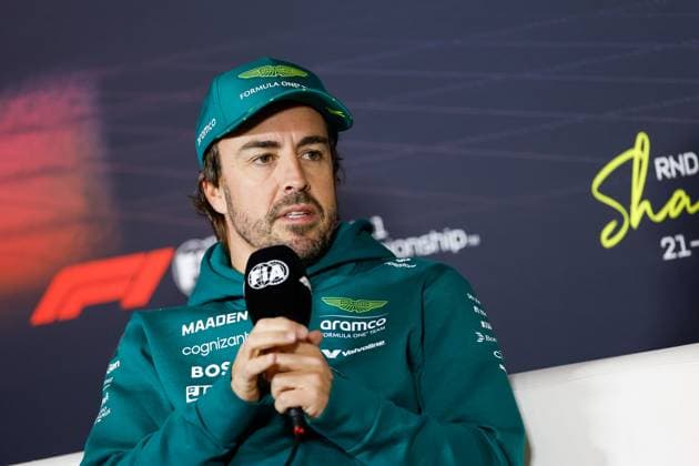 F1 Grand Prix Of China - Previews Fernando Alonso of Spain and the Aston Martin Aramco F1 Team attends the press conference, PK, Pressekonferenz during the preview ahead of the F1 Grand Prix of China at Shanghai International Circuit in Shanghai, China, on March 20, 2025. Shanghai Shanghai China  Copyright: xPaddockerx originalFilename:paddocker-f1grandp250320_npAbT.jpg