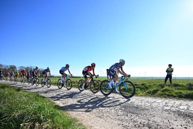 Grand Prix de Denain - Porte du Hainaut 2025 cycling race DENAIN, FRANCE - MARCH 20 : Vermeersch Gianni (BEL) of Alpecin - Deceuninck in action during the Men Elite UCI 1.Pro 66th Grand Prix de Denain - Porte du Hainaut cycling race with start in Denain and finish in Denain (204,4 km) on March 20, 2025 in Denain, France, 20 03 2025 ( Motordriver Stephan Boone & Denain France  Copyright: xTomasxSiskx