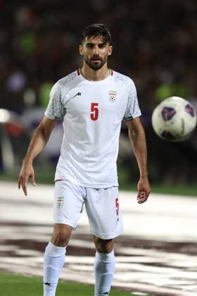 TEHRAN, IRAN - 20 March 2025 - Milad Mohammadi of national football team of Iran during the FIFA World Cup, WM, Weltmeisterschaft, Fussball 2026 Qualification AFC, Group A round 7 match between Iran and UAE, United Arabic Emirates national football team at Azadi Stadium in Tehran, Iran Iran v UAE - FIFA World Cup 2026 Qualification AFC, Group A, round 7 match. Copyright: xSoccerxImagesx