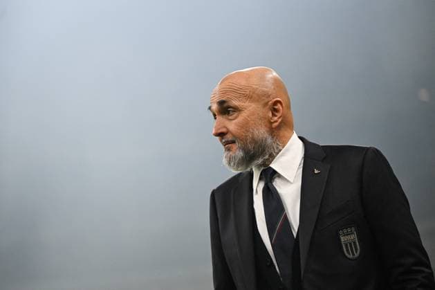 CALCIO - UEFA Nations League - Quarter Finals - Italy vs Germany Head Coach Luciano Spalletti of Italy during the UEFA NATIONS LEAGUE 2025 match between Italy and Germany, round of quarter finals first leg match, on 20 of March 2025 at Giuseppe Meazza San Siro Siro stadium in Milan, Italy. Photo Tiziano Ballabio Milan Italy  Copyright: xIPAxSport ABACAx