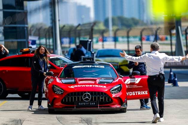 AUTO - F1 ACADEMY 2025 - SHANGHAI FIA Aston Martin Vantage Safety Car during the 1st round of the 2025 F1 Academy Championship from March 21 to 23, 2025 on the Shanghai International Circuit, in Shanghai, China - ShanghaiChina  Copyright: xJavierxJimenezx