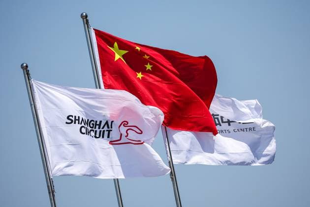 F1 - CHINESE GRAND PRIX 2025 Shanghai Circuit and Chinese flag are seen during the Formula 1 Heineken Chinese Grand Prix 2025, 2nd round of the 2025 FIA Formula One World Championship, WM, Weltmeisterschaft from March 21 to 23, 2025 on the Shanghai International Circuit, in Shanghai, China - ShanghaiChina  Copyright: xEricxAlonsox
