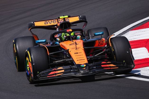 F1 - CHINESE GRAND PRIX 2025 04 NORRIS Lando (gbr), McLaren F1 Team MCL39, action during the Formula 1 Heineken Chinese Grand Prix 2025, 2nd round of the 2025 FIA Formula One World Championship, WM, Weltmeisterschaft from March 21 to 23, 2025 on the Shanghai International Circuit, in Shanghai, China - ShanghaiChina  Copyright: xEricxAlonsox