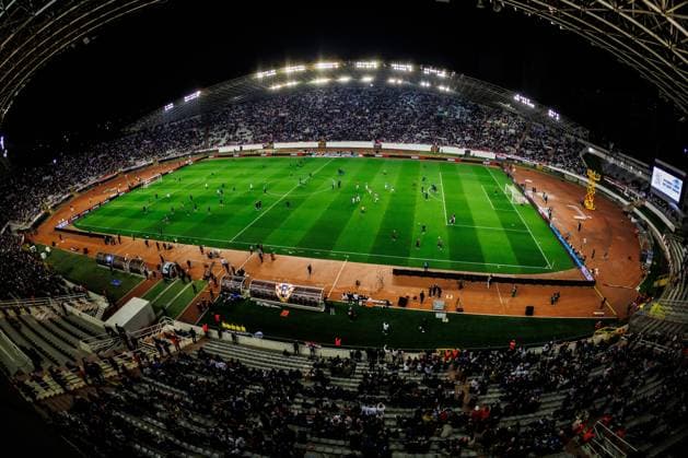 (250321) -- SPLIT, March 21, 2025 -- This photo taken on March 20, 2025 shows a general view of the UEFA Nations League quarterfinal 1st leg football match between Croatia and France in Split, Croatia. (Photo by Zvonimir Barisin PIXSELL via Xinhua) (SP)CROATIA-SPLIT-FOOTBALL-UEFA NATIONS LEAGUE-CRO VS FRA LixXuejun 