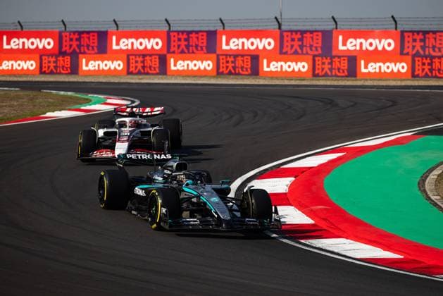 F1 - CHINESE GRAND PRIX 2025 63 RUSSELL George (gbr), Mercedes AMG F1 Team W16, action during the Formula 1 Heineken Chinese Grand Prix 2025, 2nd round of the 2025 FIA Formula One World Championship, WM, Weltmeisterschaft from March 21 to 23, 2025 on the Shanghai International Circuit, in Shanghai, China - ShanghaiChina  Copyright: xJavierxJimenezx