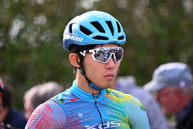 Bredene Koksijde Classic 2025 cycling race KOKSIJDE, BELGIUM - MARCH 21 : Su Haoyu (CHN) of XDS Astana Team during the Men Elite UCI 1.Pro 23rd Bredene Koksijde Classic cycling race with start in Bredene and finish in Koksijde (201 km) on March 21, 2025 in Koksijde, Belgium, 21 03 2025 ( Motordriver Stephan Boone & Koksijde Belgium  Copyright: xTomasxSiskx