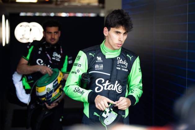 F1 - CHINESE GRAND PRIX 2025 BORTOLETO Gabriel (bra), Stake F1 Team Kick C45, portrait during the Formula 1 Heineken Chinese Grand Prix 2025, 2nd round of the 2025 FIA Formula One World Championship, WM, Weltmeisterschaft from March 21 to 23, 2025 on the Shanghai International Circuit, in Shanghai, China - ShanghaiChina  Copyright: xJavierxJimenezx