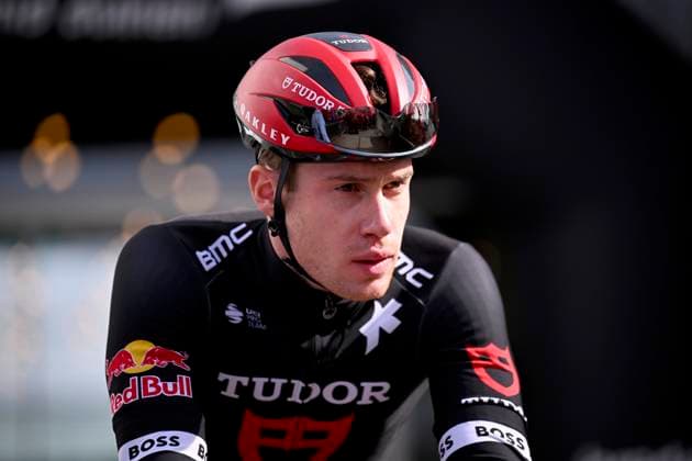 Bredene Koksijde Classic 2025 cycling race KOKSIJDE, BELGIUM - MARCH 21 : Dainese Alberto (ITA) of Tudor Pro Cycling Team during the Men Elite UCI 1.Pro 23rd Bredene Koksijde Classic cycling race with start in Bredene and finish in Koksijde (201 km) on March 21, 2025 in Koksijde, Belgium, 21 03 2025 ( Motordriver Stephan Boone & Koksijde Belgium  Copyright: xTomasxSiskx