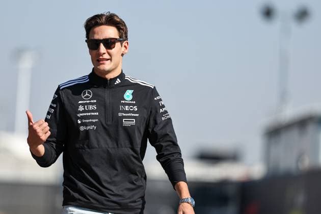 21.03.2025, Shanghai International Circuit, Shanghai, Formel 1 Großer Preis von China 2025, im Bild George Russell (GBR), Mercedes-AMG Petronas Formula One Team (Photo by Hasan Bratic DeFodi Images)