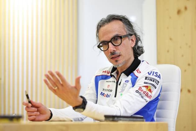 21.03.2025, Shanghai International Circuit, Shanghai, Formel 1 Großer Preis von China 2025, im Bild Teamchef Laurent Mekies (Scuderia Alpha Tauri) (Photo by Hasan Bratic DeFodi Images)