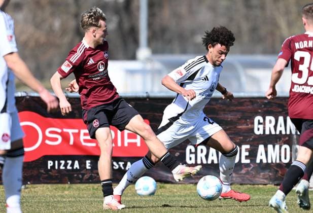 21.03.2025 - Fussball - Saison 2024 2025 - internes Testspiel Freundschaftsspiel Vorbereitungsspiel - 1. FC Nürnberg FCN ( Club ) - - xwoxzix - Tim Janisch (32, 1. FC Nürnberg FCN ) Janis Antiste (28, 1. FC Nürnberg FCN )