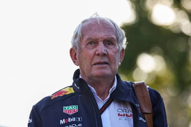 SHANGHAI, CHINA- MARCH 21: Dr. Helmut Marko of Austria and Oracle Red Bull Racing looks on during Sprint Qualifying ahead of the F1 Grand Prix of CHINA at Shanghai International Circuit on March 21, 2025 in Shanghai, China.(Photo by Song Haiyuan Paddocker) F1 Grand Prix of China: Practice