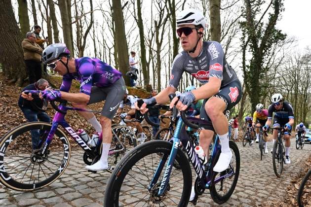 Bredene Koksijde Classic 2025 cycling race KOKSIJDE, BELGIUM - MARCH 21 : Dehairs Simon (BEL) of Alpecin - Deceuninck during the Men Elite UCI 1.Pro 23rd Bredene Koksijde Classic cycling race with start in Bredene and finish in Koksijde (201 km) on March 21, 2025 in Koksijde, Belgium, 21 03 2025 ( Motordriver Stephan Boone & Koksijde Belgium  Copyright: xTomasxSiskx