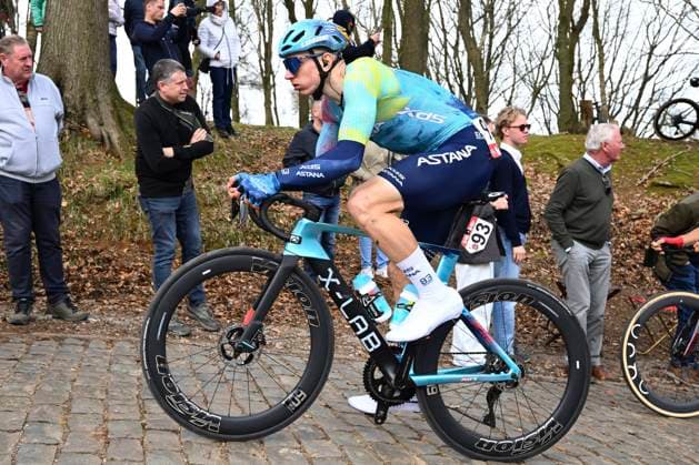 Bredene Koksijde Classic 2025 cycling race KOKSIJDE, BELGIUM - MARCH 21 : Kanter Max (GER) of XDS Astana Team during the Men Elite UCI 1.Pro 23rd Bredene Koksijde Classic cycling race with start in Bredene and finish in Koksijde (201 km) on March 21, 2025 in Koksijde, Belgium, 21 03 2025 ( Motordriver Stephan Boone & Koksijde Belgium  Copyright: xTomasxSiskx