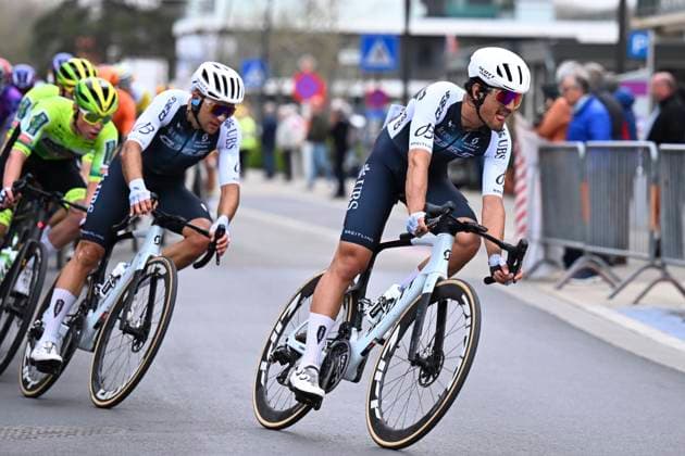 Bredene Koksijde Classic 2025 cycling race KOKSIJDE, BELGIUM - MARCH 21 : Parisini Nicolo (ITA) of Q36.5 Pro Cycling Team during the Men Elite UCI 1.Pro 23rd Bredene Koksijde Classic cycling race with start in Bredene and finish in Koksijde (201 km) on March 21, 2025 in Koksijde, Belgium, 21 03 2025 ( Motordriver Stephan Boone & Koksijde Belgium  Copyright: xTomasxSiskx