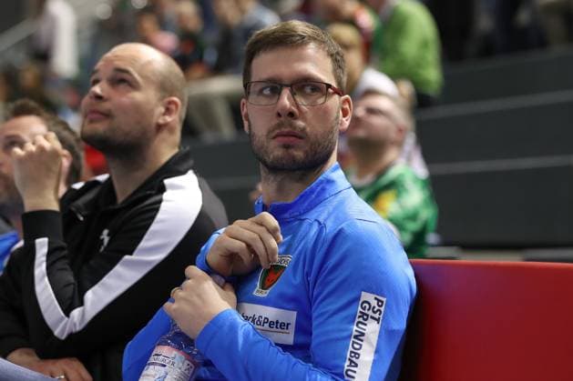 21.03.2025, xtgx, Handball, Daikin HBL, SC Magdeburg - Füchse Berlin emspor v.l. Jaron Siewert (Berlin, Trainer) Magdeburg