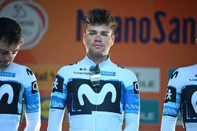 21-03-2025 Presentazione Squadre Milano - Sanremo 2025; 2025, Movistar; Milesi, Lorenzo; Pavia; 